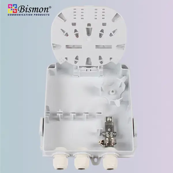 8 Core FTTH Distribution box Outdoor ABS (Support  1*8 PLC-Splitter)